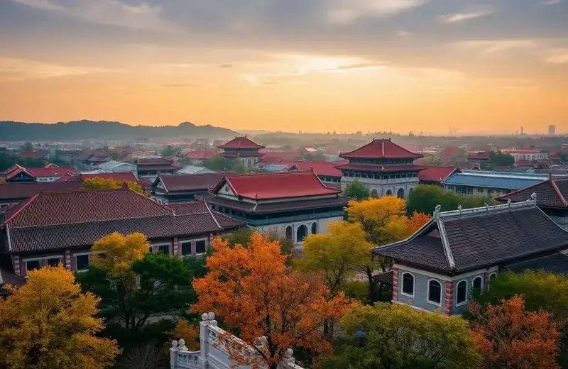 Nanjing University campus in Nanjing, China