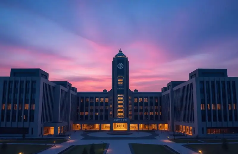 Southeast University campus in Nanjing, China