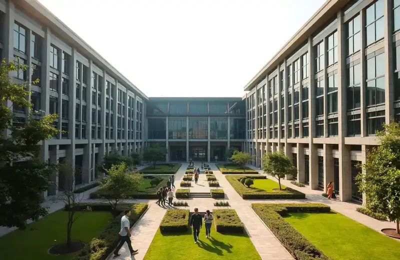 Sichuan University campus in Chengdu, China