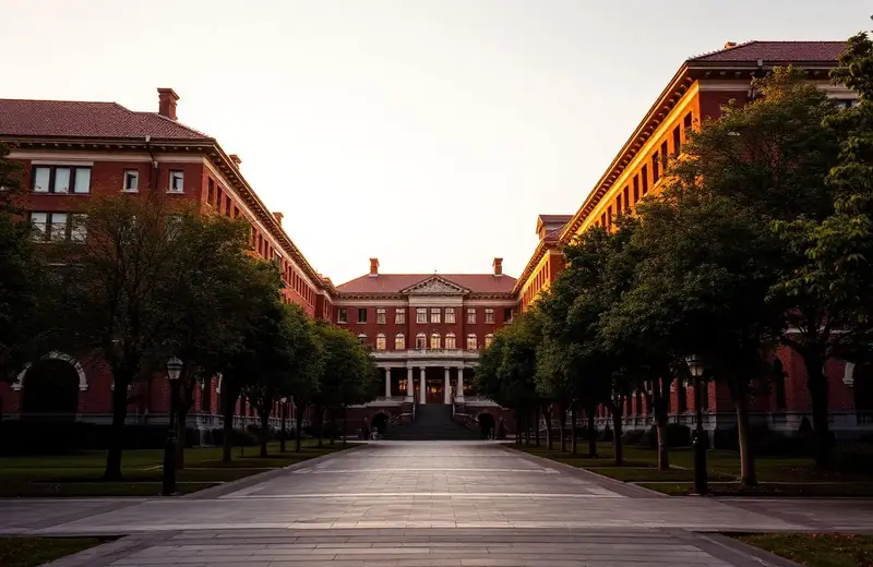 Nankai University campus in Tianjin, China